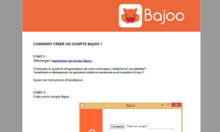 Le manuel d’utilisation de Bajoo est disponible !